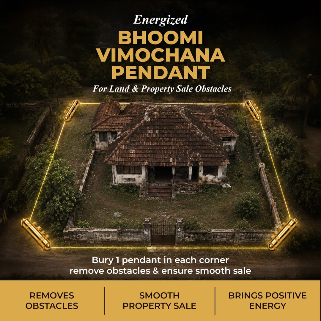 Bhoomi Vimochana Pendant | For Land & Property Sale Obstacles image 3