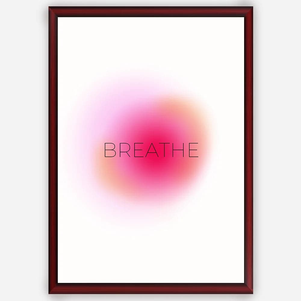 Breathe- Wall Art A3 Size (297 x 420 mm) image 2