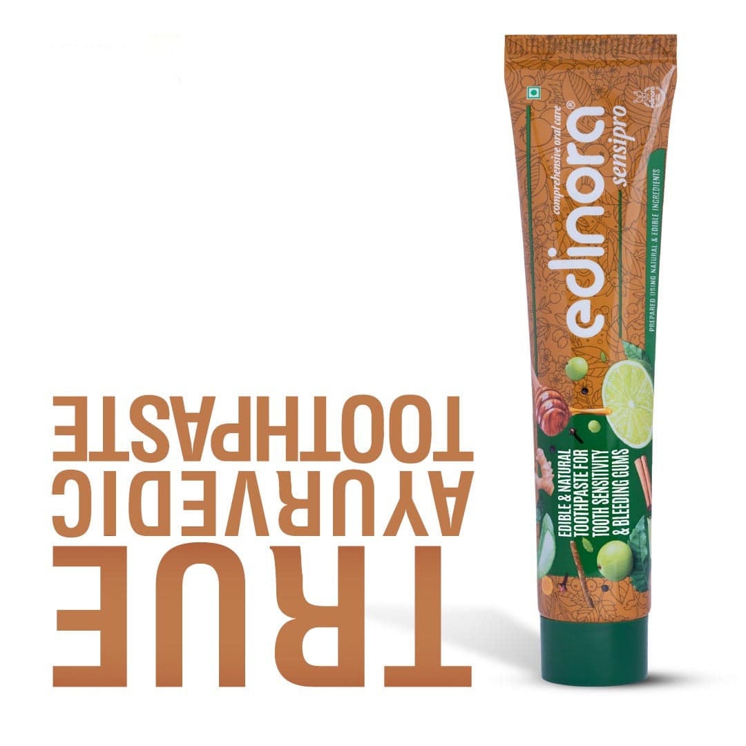 Edinora Sensipro ayurvedic toothpaste | For sensitivity, bad breath & bleeding gums | Oral microbiome friendly | No SLS, Parabens image 7
