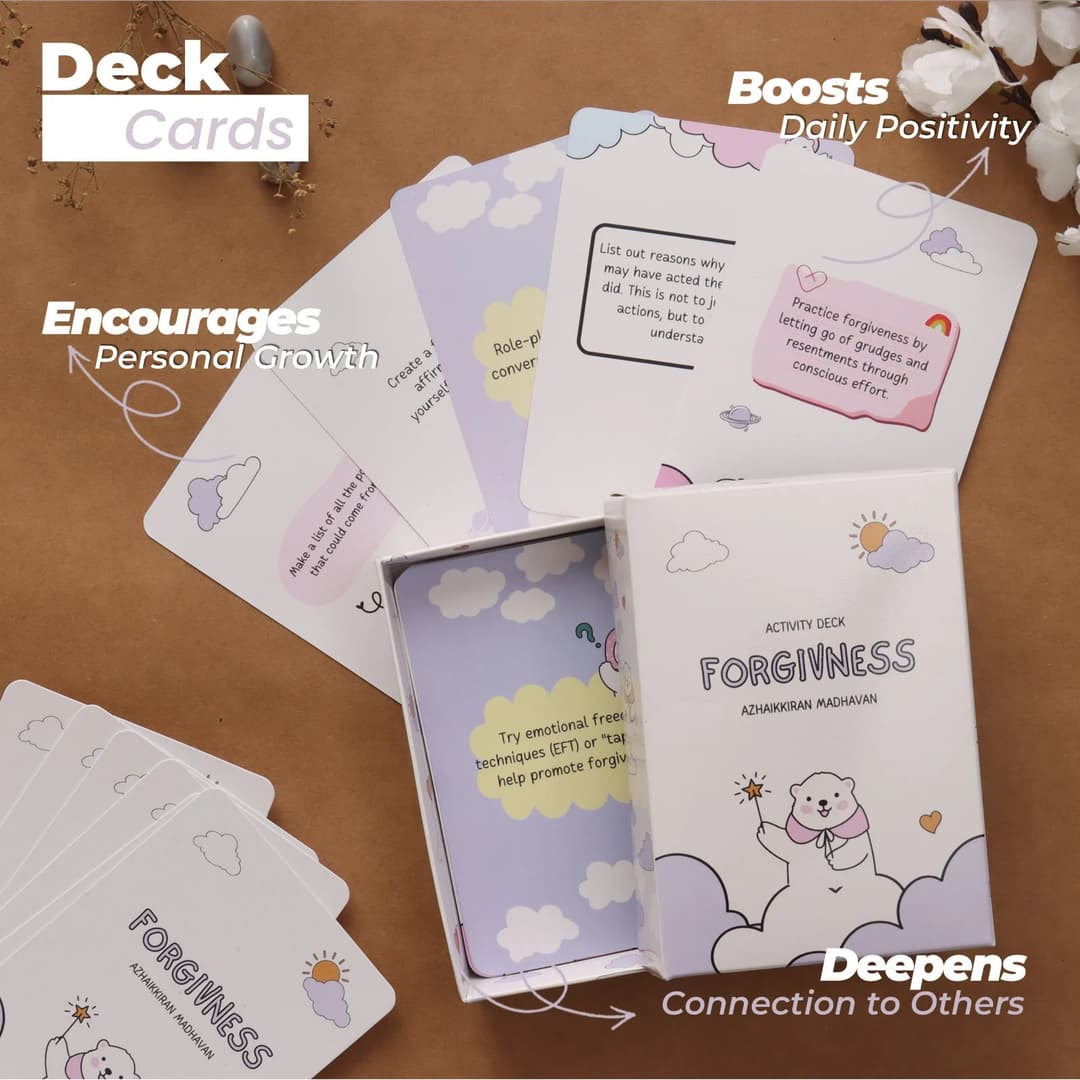 Forgiveness Activity Deck: 50 Cards to Foster Healing and Release image 2
