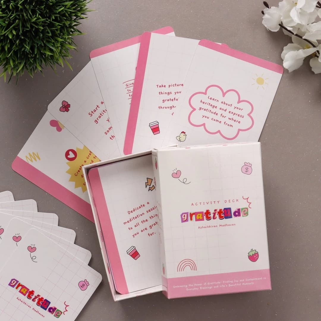 Gratitude Activity Deck: 50 Cards to Cultivate Appreciation and Joy image 3