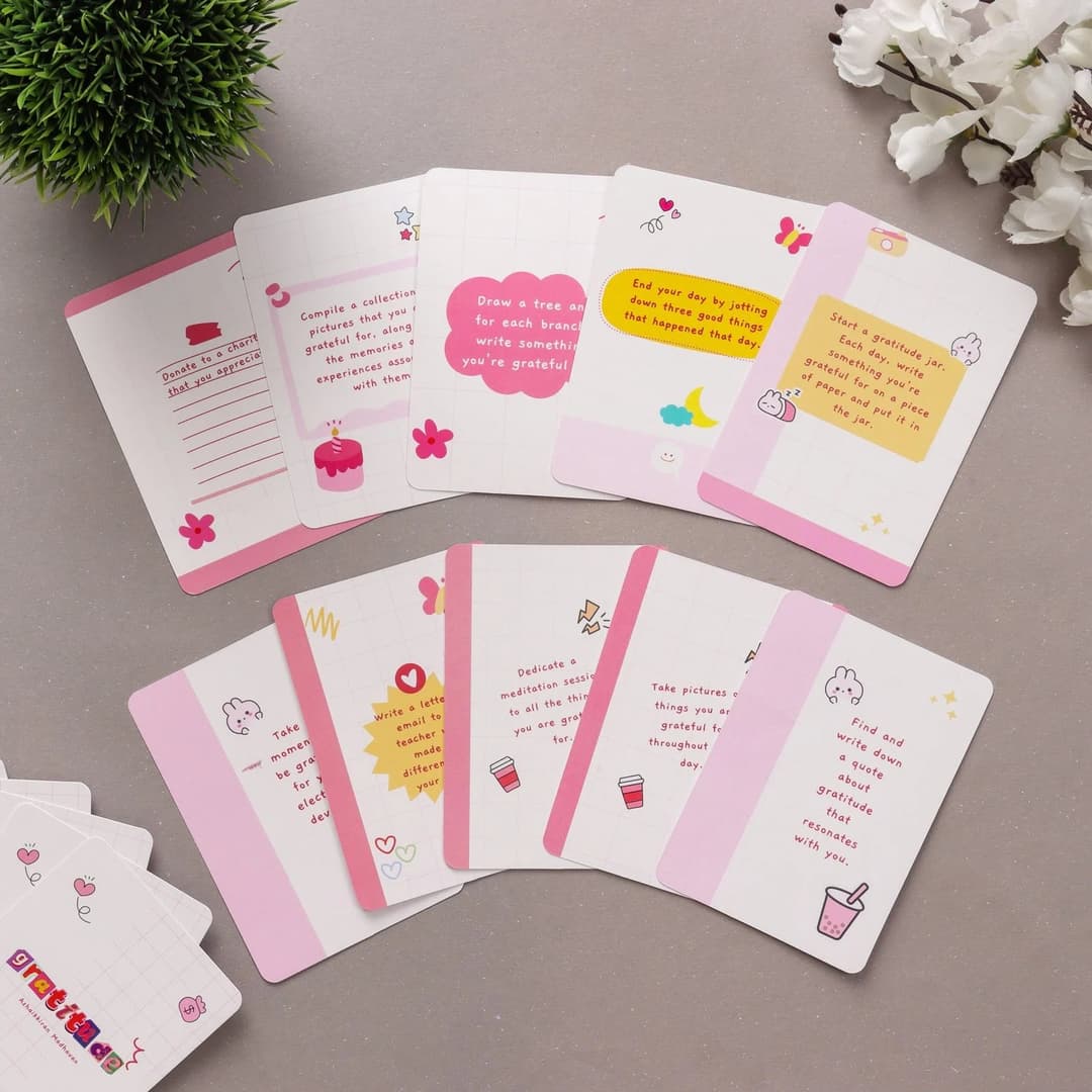 Gratitude Activity Deck: 50 Cards to Cultivate Appreciation and Joy image 4