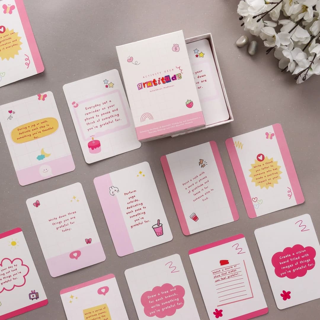 Gratitude Activity Deck: 50 Cards to Cultivate Appreciation and Joy image 5