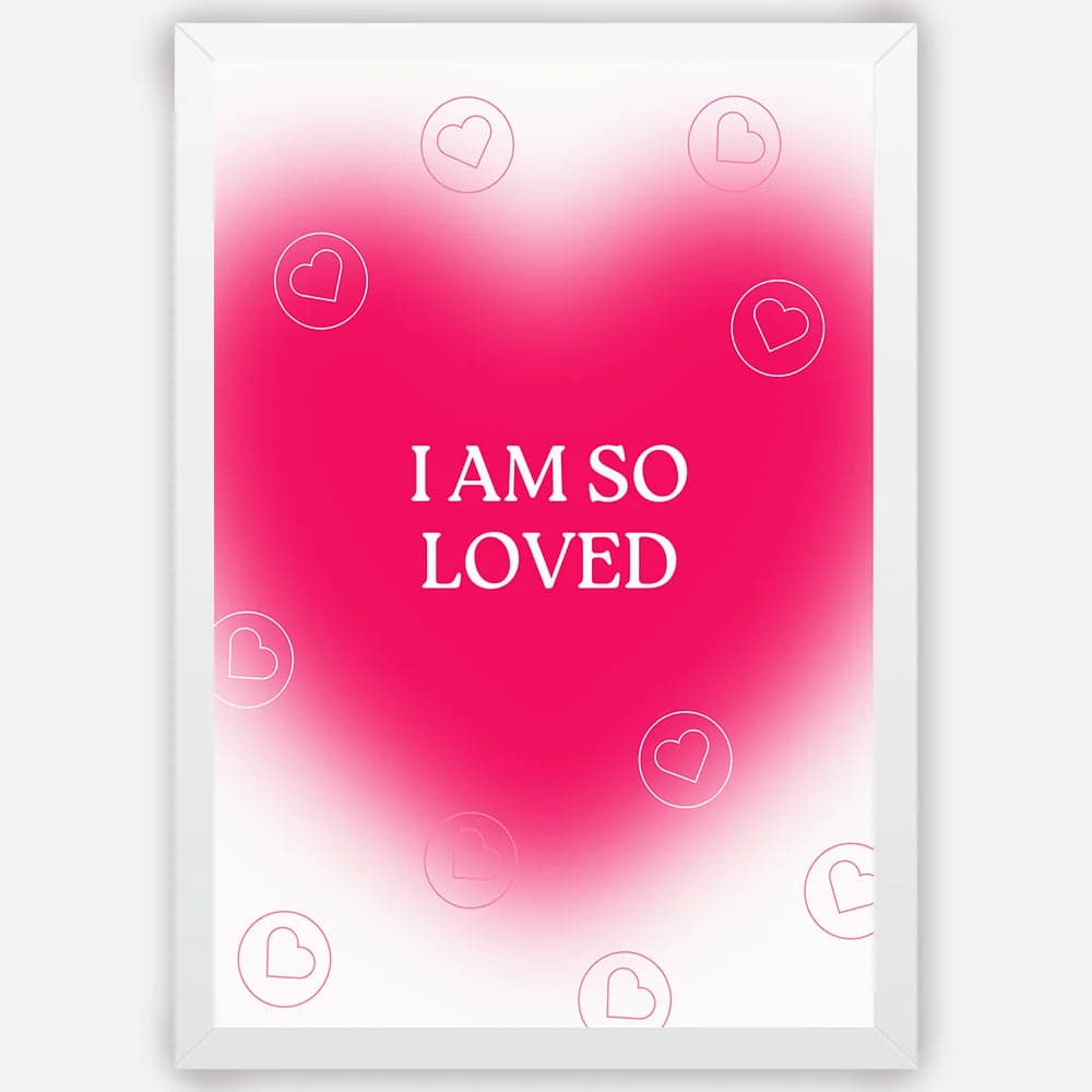 I am so loved - Wall Art A3 Size Photo Frame (297 x 420 mm) image 2