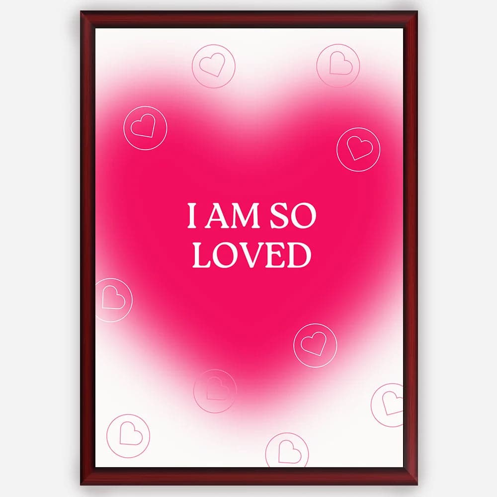 I am so loved - Wall Art A3 Size Photo Frame (297 x 420 mm) image 3