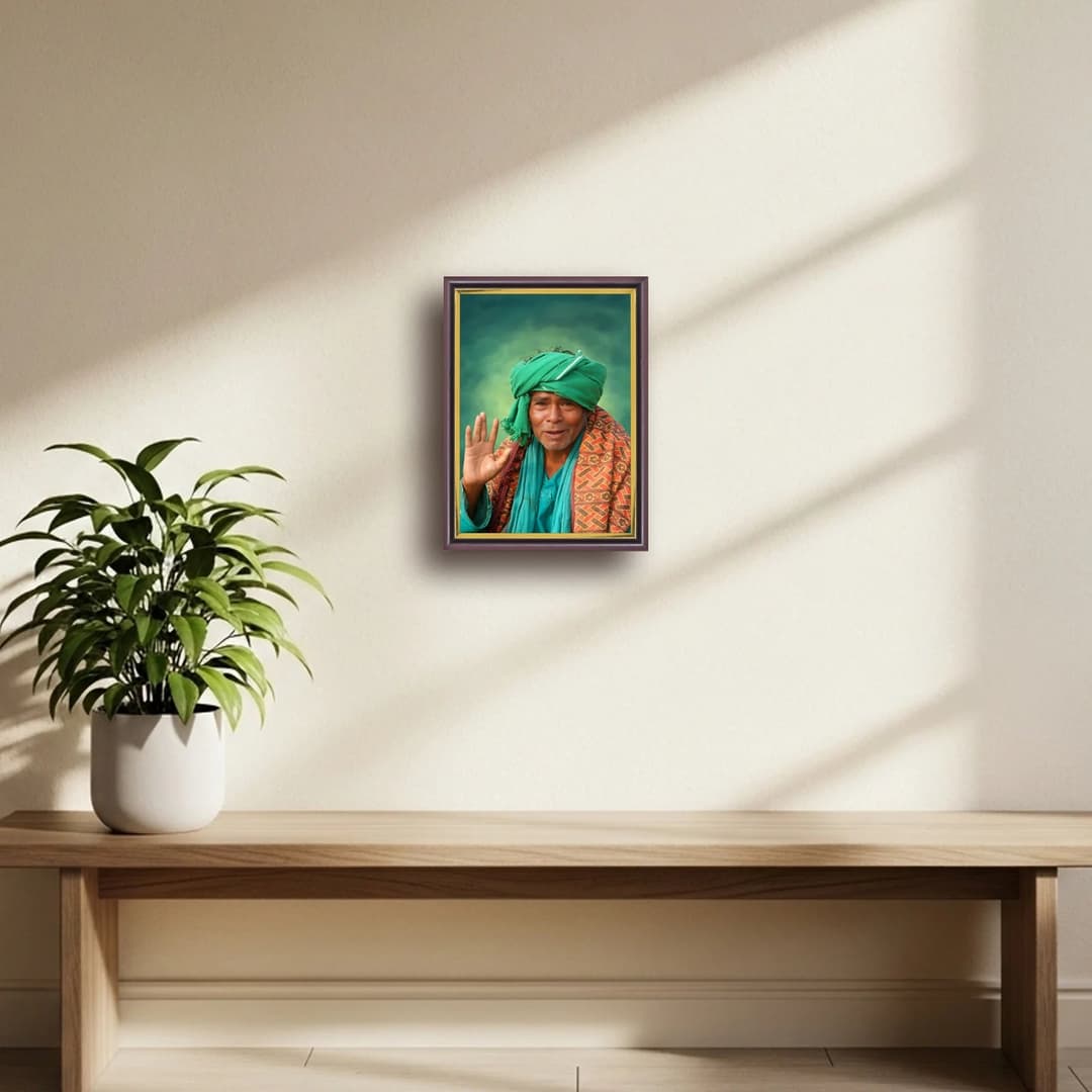 Kanakkanpatti Sarguru | Siddhar | Powerful Photo Frame | A3 | A4 | 6x8 inch image 6