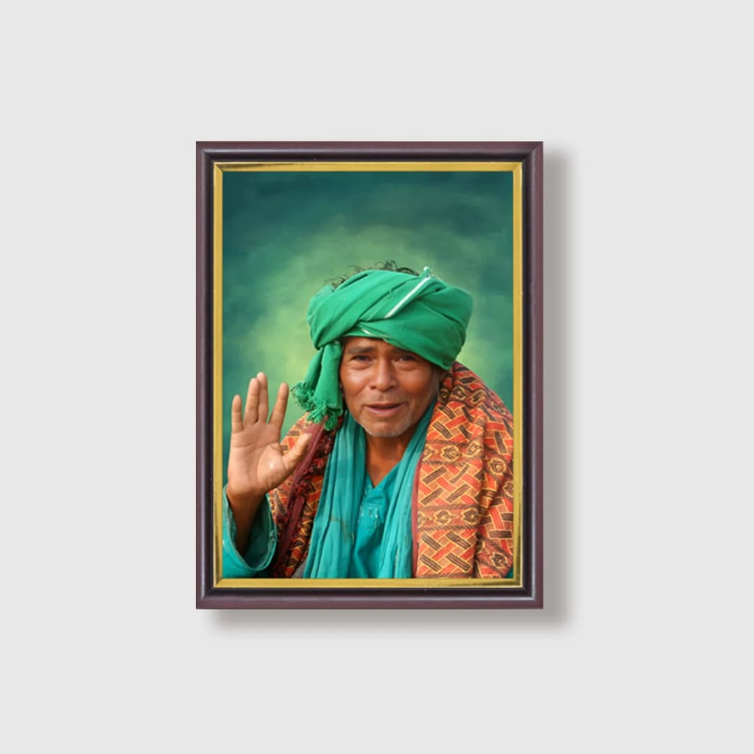 Kanakkanpatti Sarguru | Siddhar | Powerful Photo Frame | A3 | A4 | 6x8 inch image 9