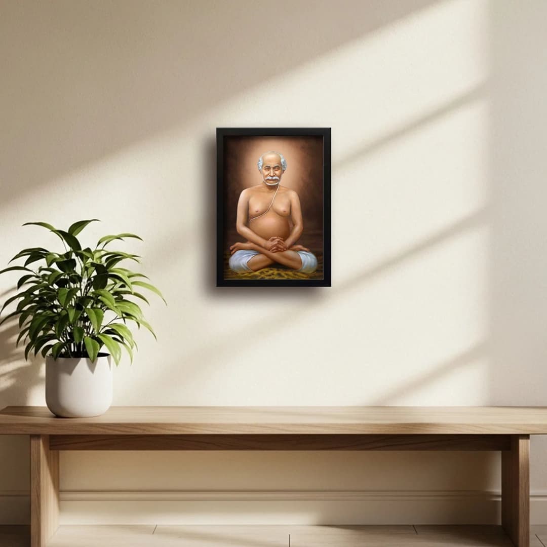 Lahiri Mahasaya | Kriya Yogi | Powerful Photo Frame | A3 | A4 | 6x8 inch image 7