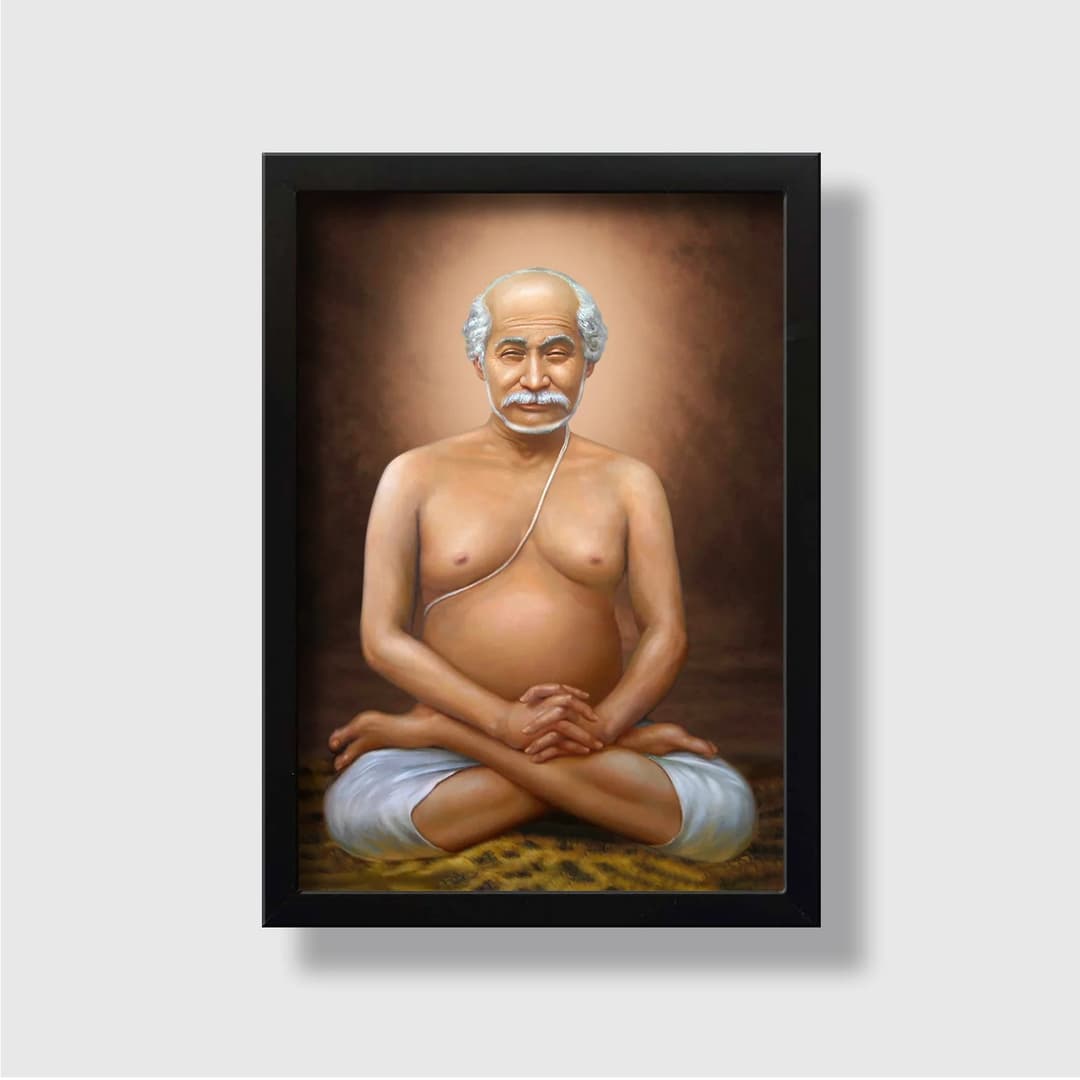 Lahiri Mahasaya | Kriya Yogi | Powerful Photo Frame | A3 | A4 | 6x8 inch image 8