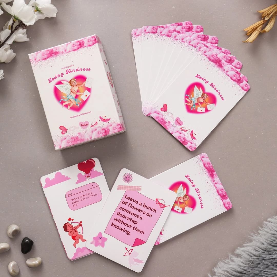 Loving-Kindness Activity Deck: 50 Cards to Cultivate Compassion and Connection image 1