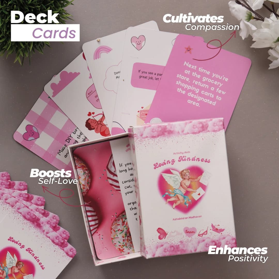 Loving-Kindness Activity Deck: 50 Cards to Cultivate Compassion and Connection image 2