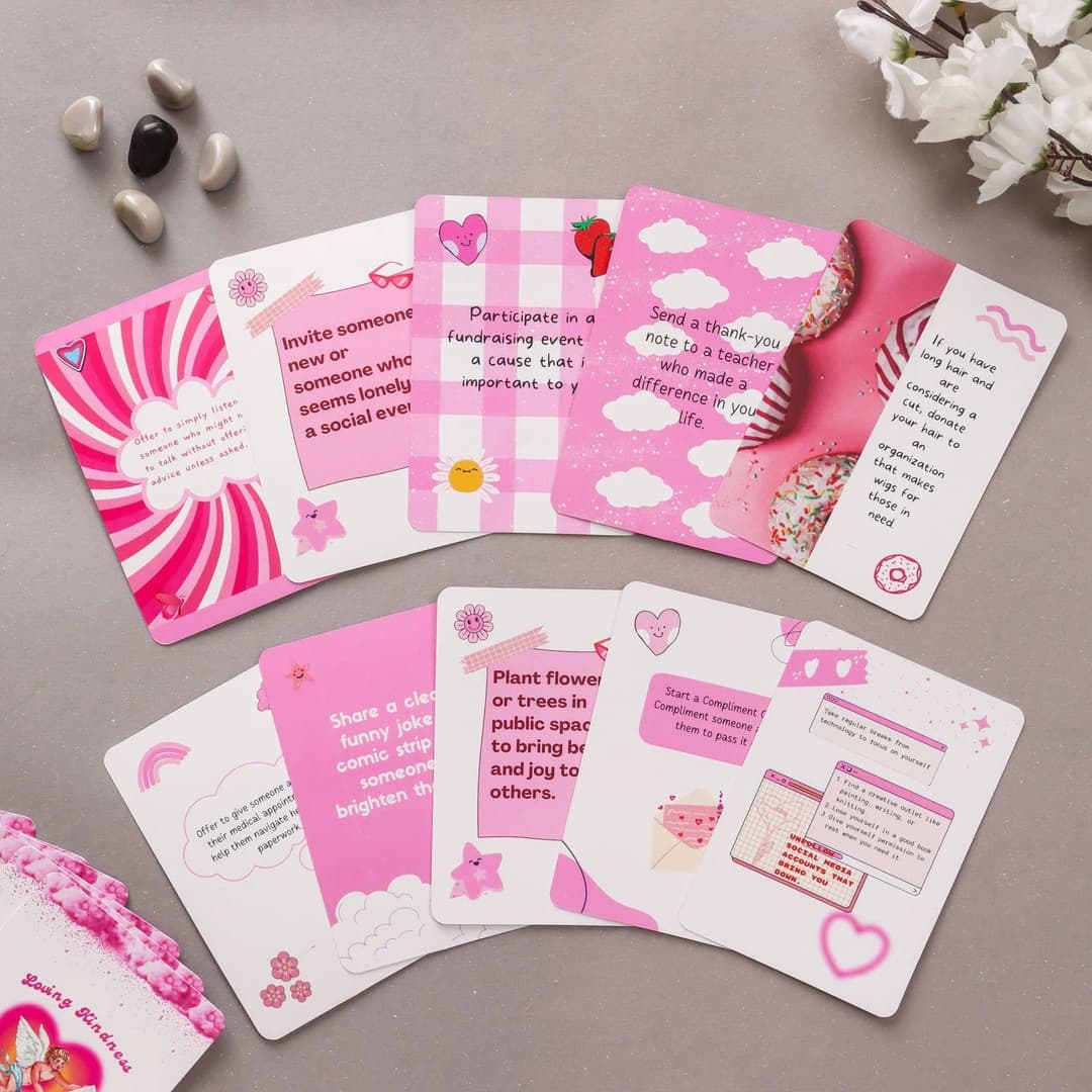 Loving-Kindness Activity Deck: 50 Cards to Cultivate Compassion and Connection image 4
