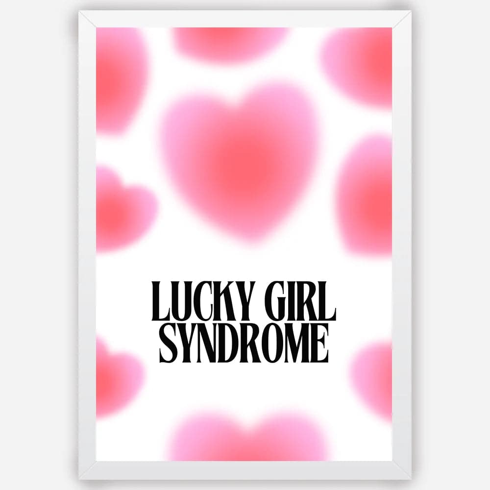 Lucky Girl Syndrome - Wall Art A3 Size Photo Frame (297 x 420 mm) image 2