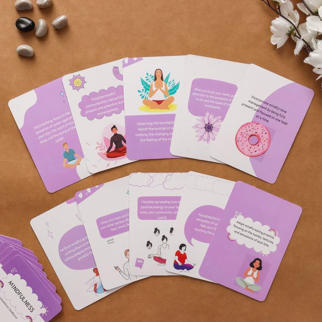 Mindfulness Activity Deck: 50 Cards to Cultivate Present Moment Awareness image 4