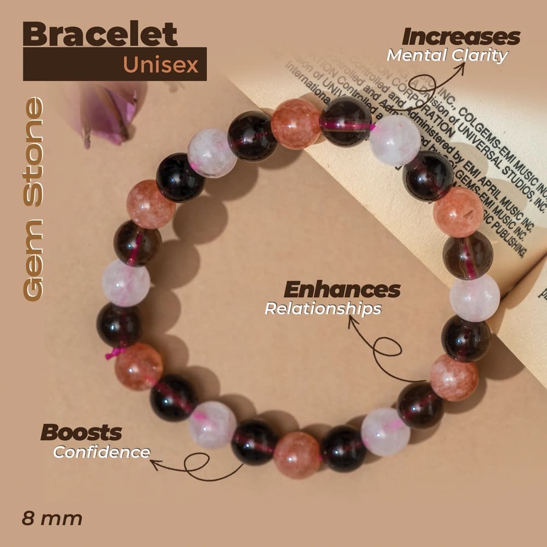 Mix Gemstones Bracelet (Anti Depression) image 2
