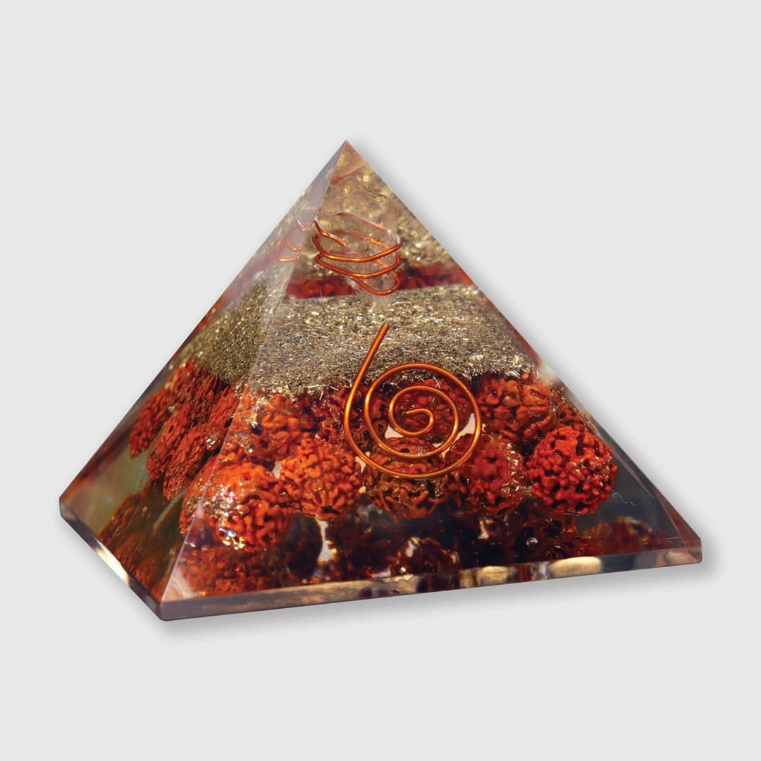 Organe Rudraksha Pyramid image 1