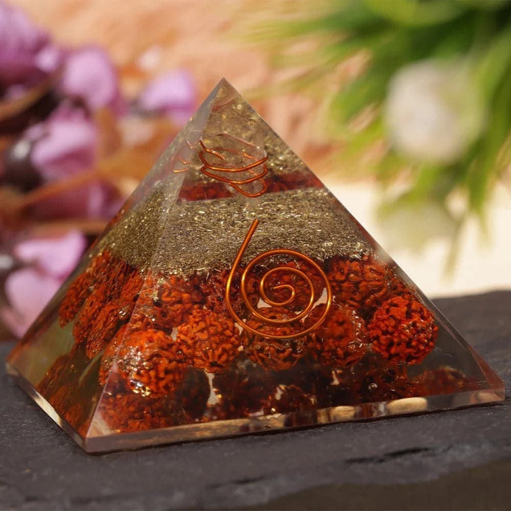 Organe Rudraksha Pyramid image 3