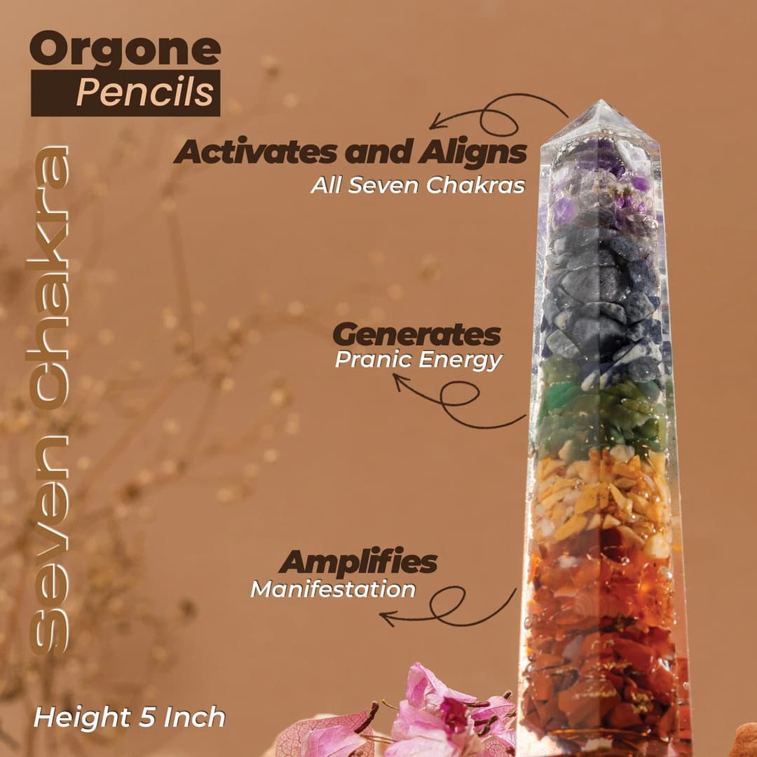 Orgone 7 Chakra Pencil image 2