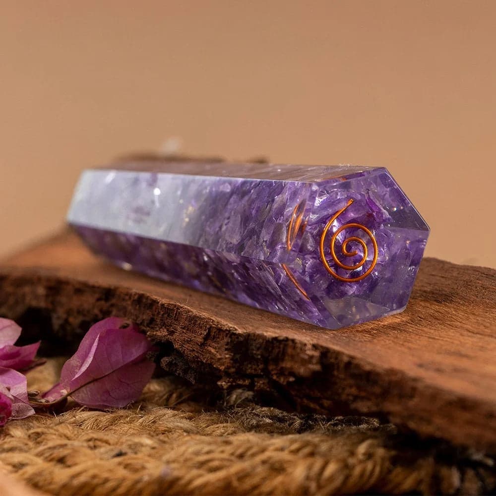Orgone Amethyst Pencil image 3