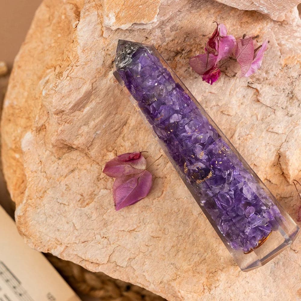 Orgone Amethyst Pencil image 4