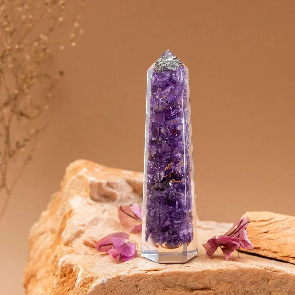 Orgone Amethyst Pencil image 5