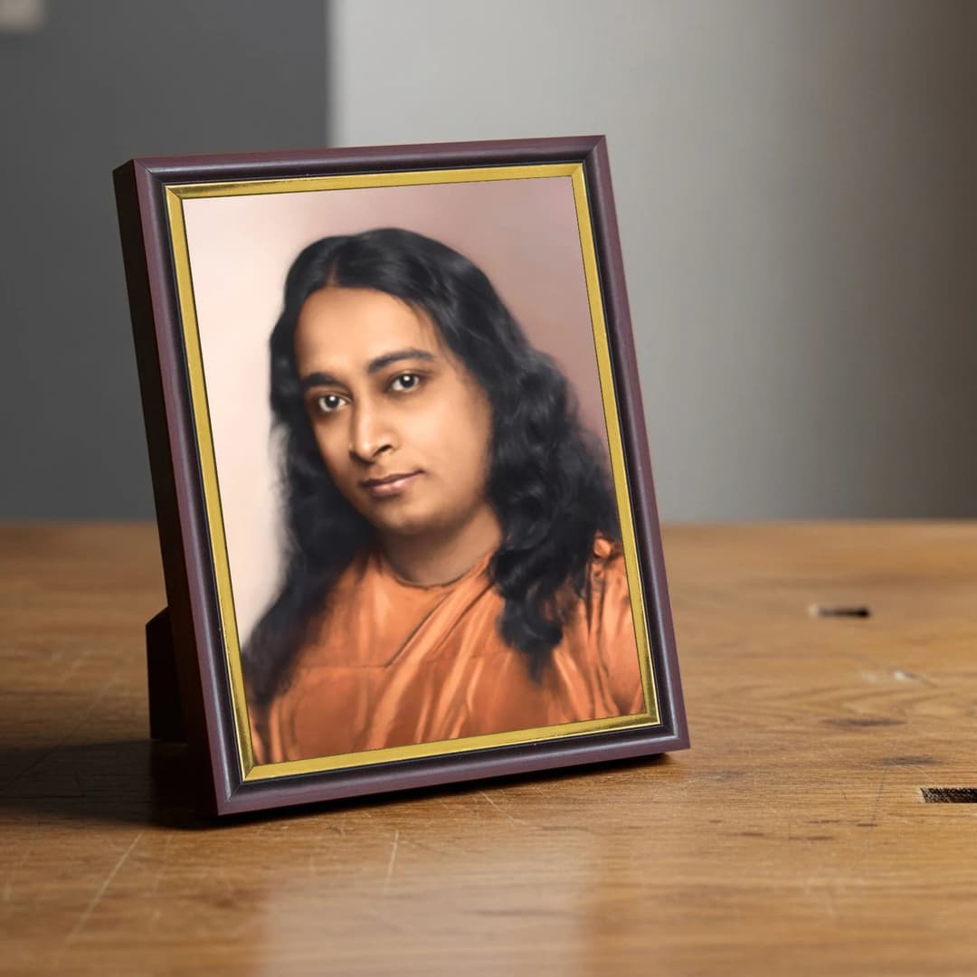 Paramahansa Yogananda | Spiritual Guru | Powerful Photo Frame | A3 | A4 | 6x8 inch image 2
