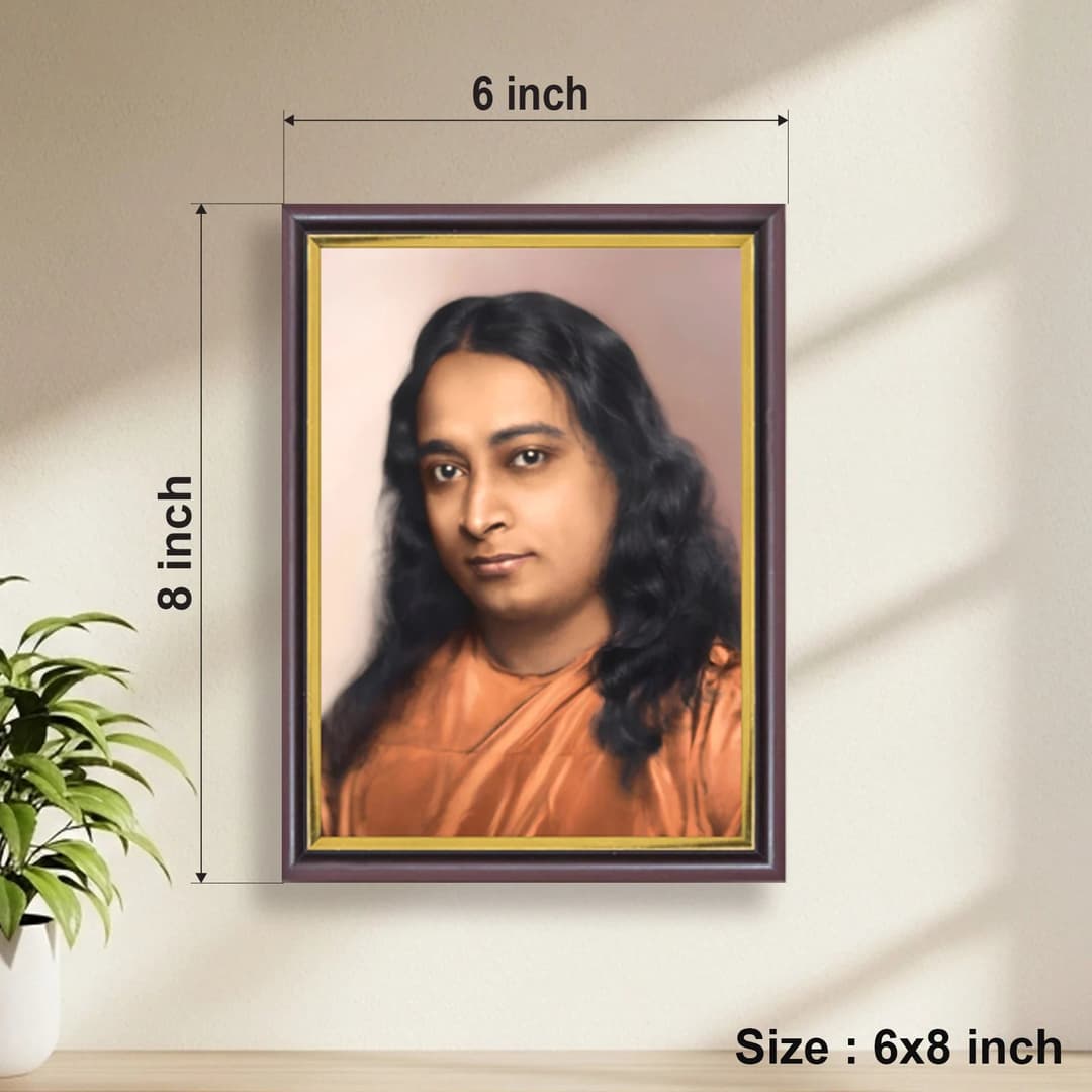 Paramahansa Yogananda | Spiritual Guru | Powerful Photo Frame | A3 | A4 | 6x8 inch image 3
