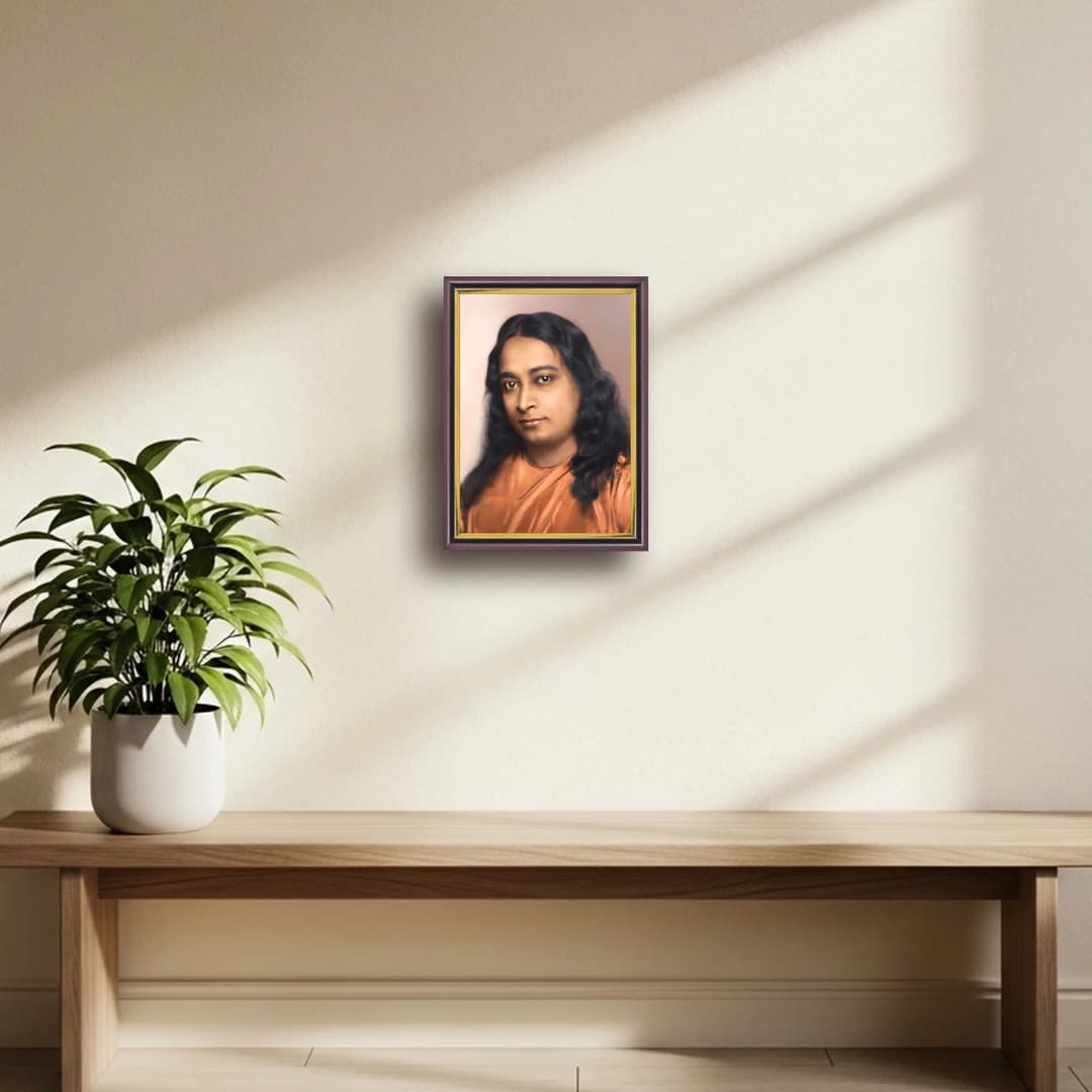 Paramahansa Yogananda | Spiritual Guru | Powerful Photo Frame | A3 | A4 | 6x8 inch image 6