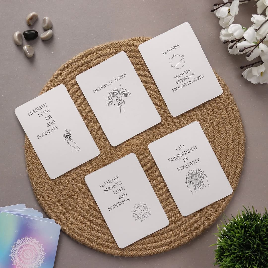 Positive Affirmations Deck: 50 Cards to Cultivate Positivity and Self-Confidence image 4