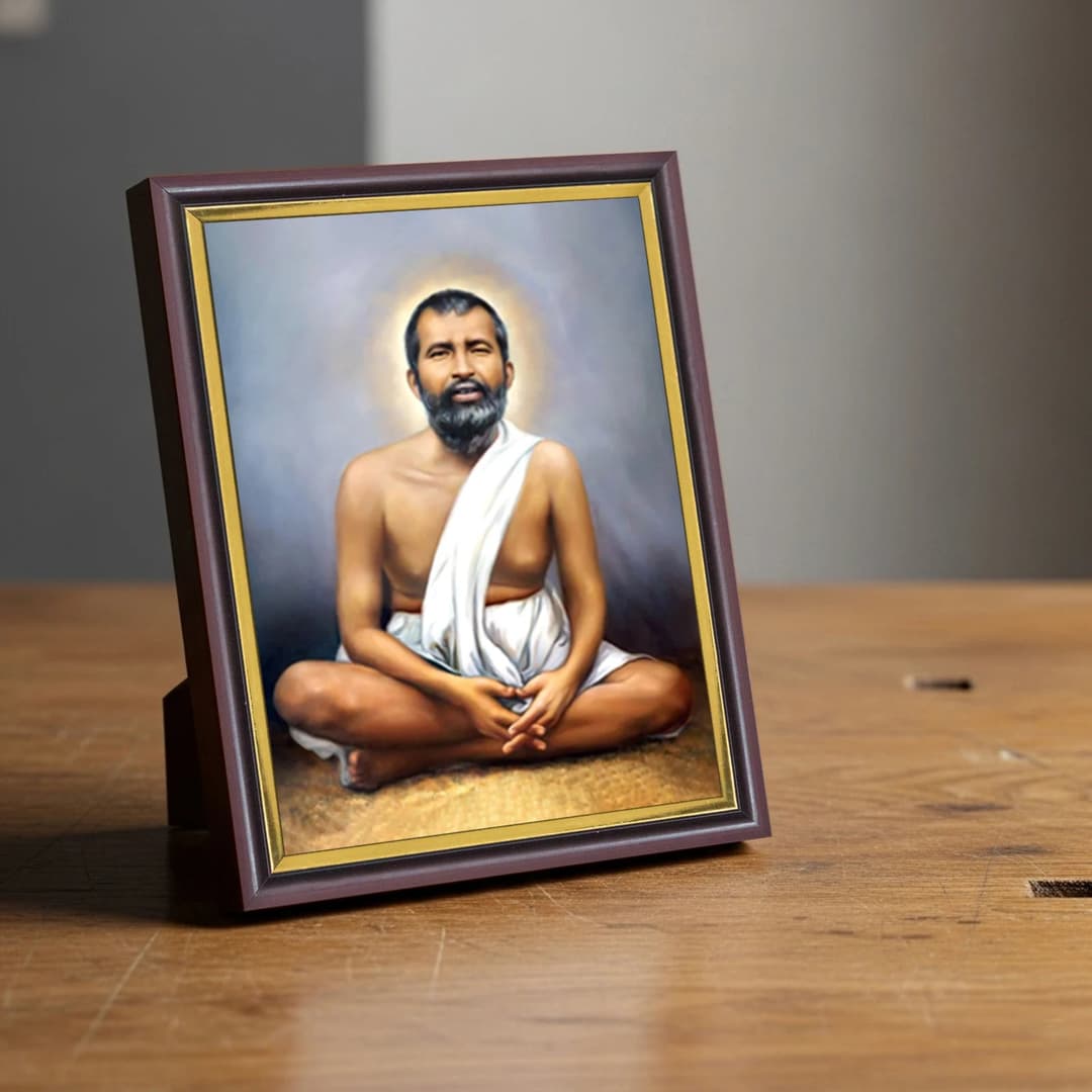 Ramakrishna Paramahansa | Spiritual Guru | Powerful Photo Frame | A3 | A4 | 6x8 inch image 2