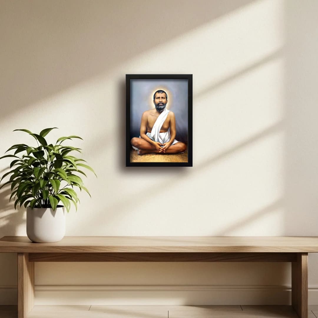 Ramakrishna Paramahansa | Spiritual Guru | Powerful Photo Frame | A3 | A4 | 6x8 inch image 7
