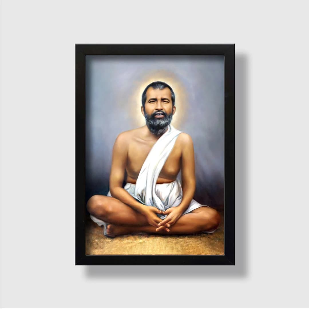 Ramakrishna Paramahansa | Spiritual Guru | Powerful Photo Frame | A3 | A4 | 6x8 inch image 8