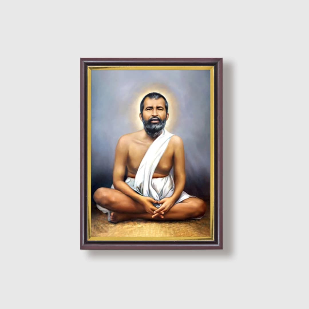 Ramakrishna Paramahansa | Spiritual Guru | Powerful Photo Frame | A3 | A4 | 6x8 inch image 9