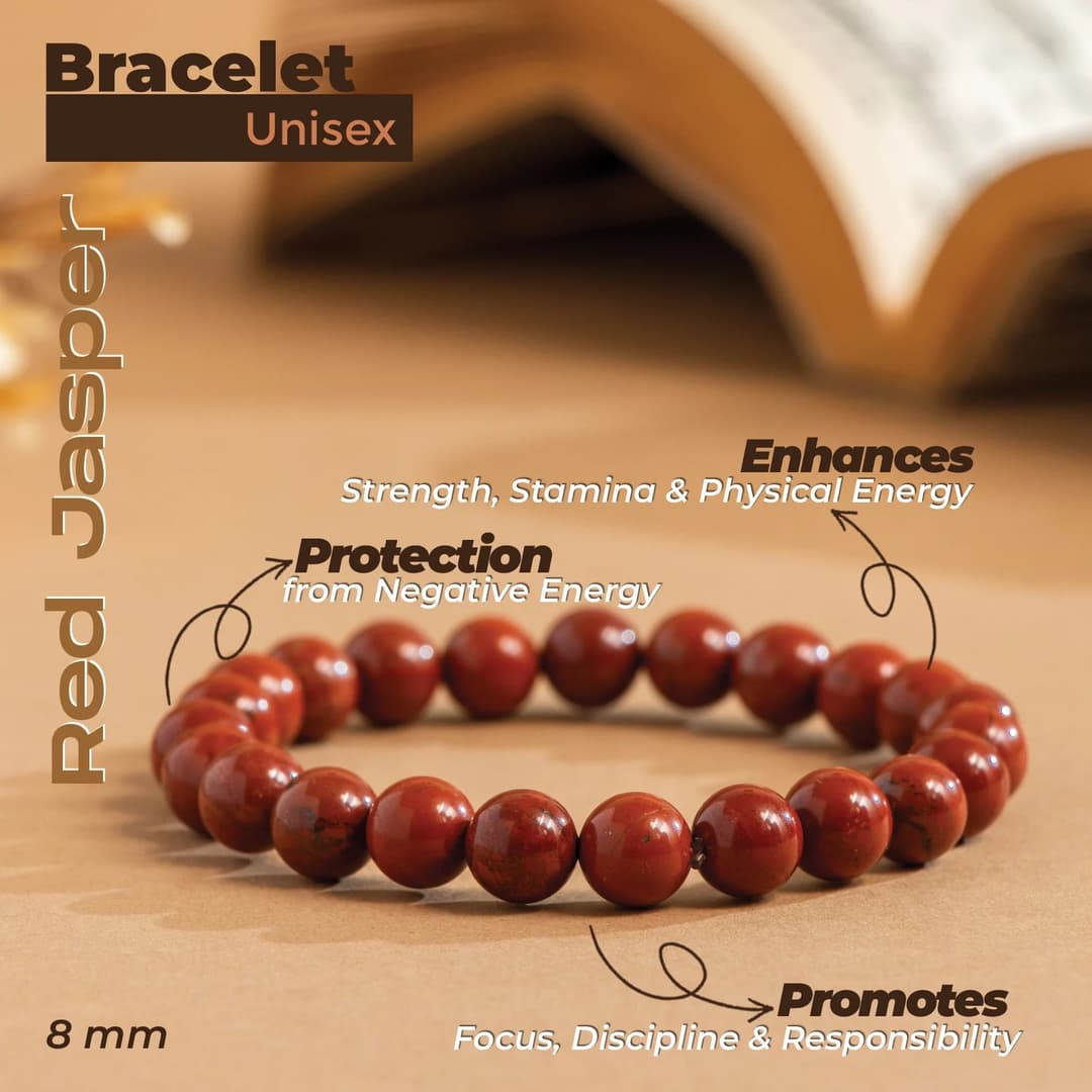 Red Jasper Bracelet image 2