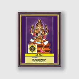 Sri Chitra | Thithi Devathai | Energized Powerful Photo Frame | 6x8 inch
