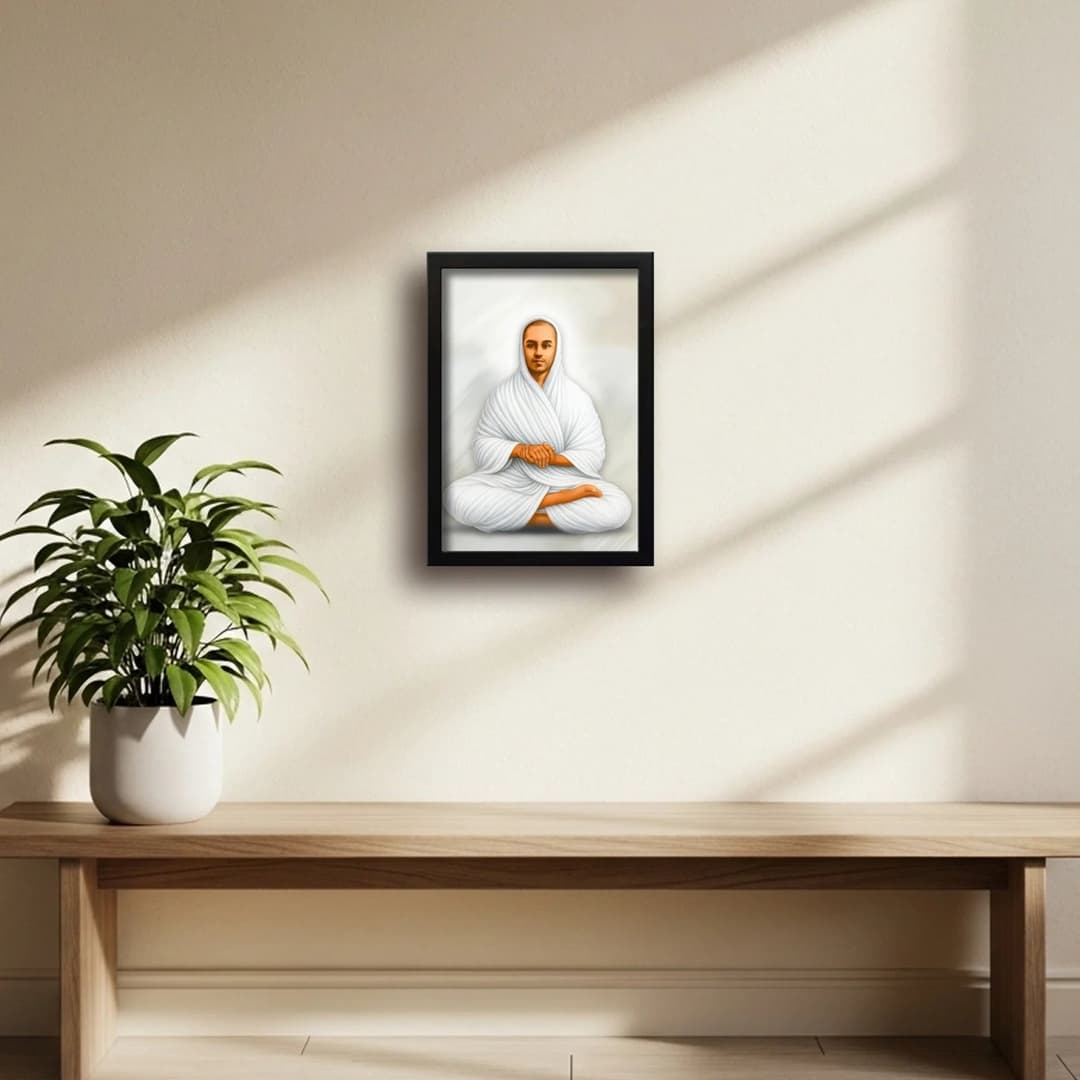 Thiru Arutprakasa Vallalar | Spiritual Guru | Powerful Photo Frame | A3 | A4 | 6x8 Inch image 7