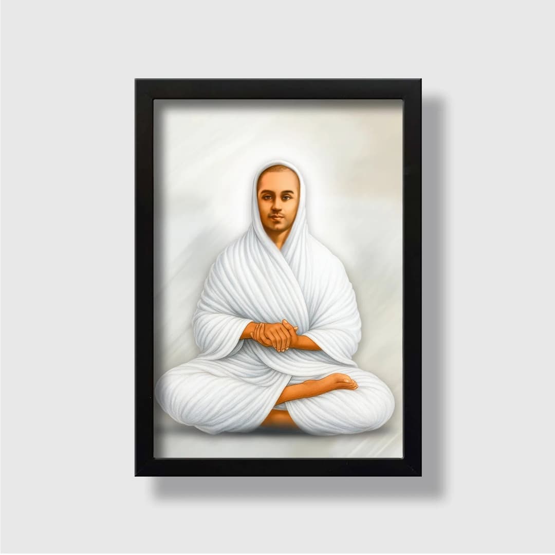 Thiru Arutprakasa Vallalar | Spiritual Guru | Powerful Photo Frame | A3 | A4 | 6x8 Inch image 8