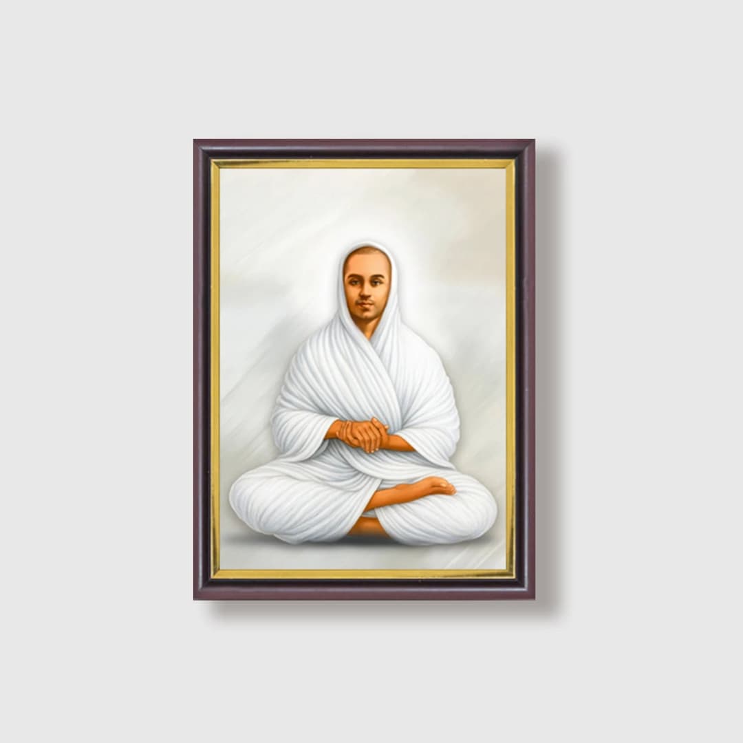 Thiru Arutprakasa Vallalar | Spiritual Guru | Powerful Photo Frame | A3 | A4 | 6x8 Inch image 9