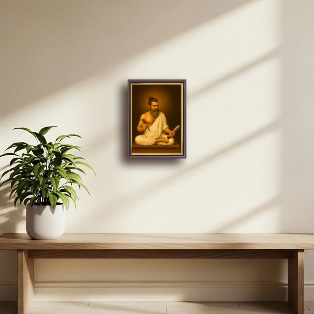 Thiruvalluvar | Spiritual Guru | Powerful Photo Frame | A3 | A4 | 6x8 inch image 6