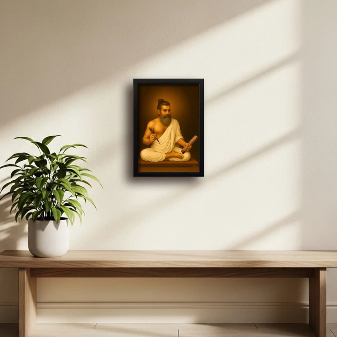 Thiruvalluvar | Spiritual Guru | Powerful Photo Frame | A3 | A4 | 6x8 inch image 7
