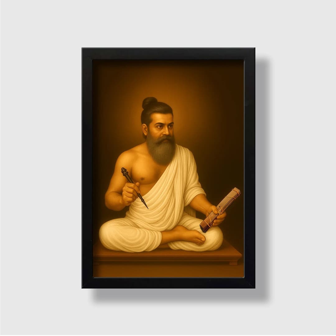 Thiruvalluvar | Spiritual Guru | Powerful Photo Frame | A3 | A4 | 6x8 inch image 8