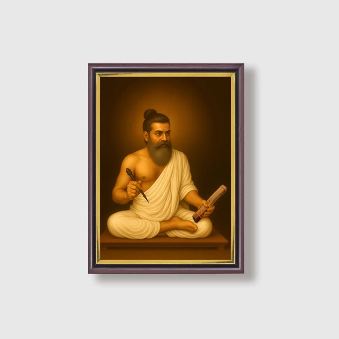 Thiruvalluvar | Spiritual Guru | Powerful Photo Frame | A3 | A4 | 6x8 inch image 9